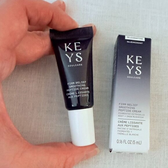 Keys Soulcare Firm Belief Smoothing Peptide Cream Travel Size - Picture 2 of 13